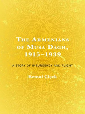 cover image of The Armenians of Musa Dagh, 1915–1939